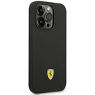 Ferrari Silicone Metal Logo Hardcase for iPhone 14 Pro Max 6.7" - AutoWin