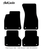 Floor Mats for A6 - C8 Avant (2018-2023) ER56 Design - AutoWin