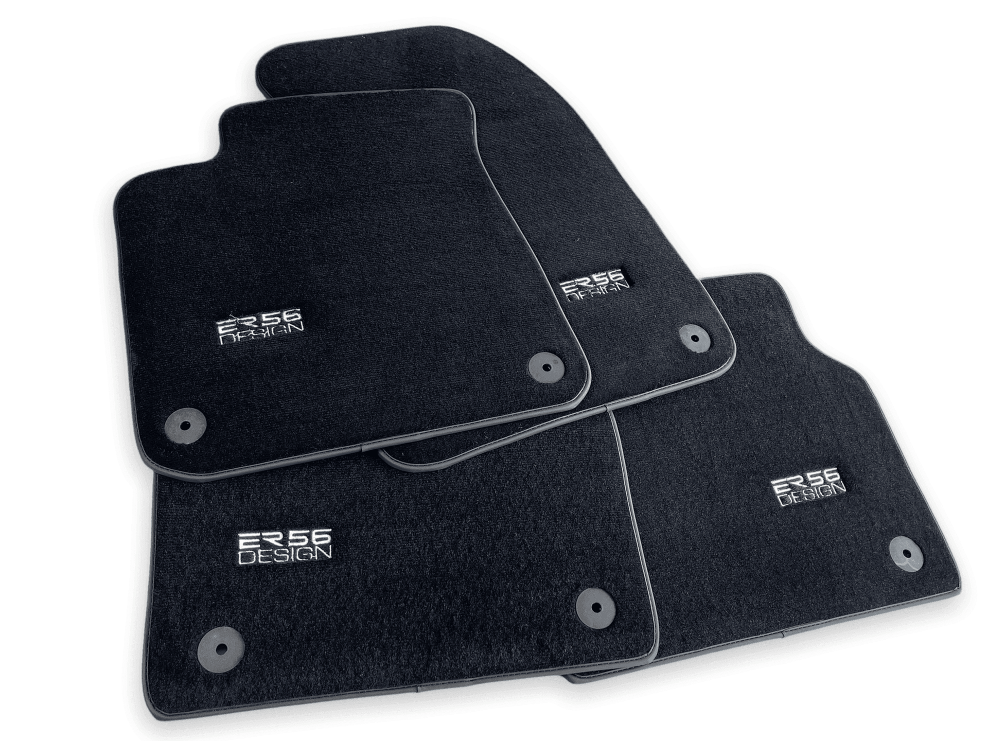 Floor Mats for Audi A3 - 5-door Sedan (MHEV) Mild Hybrid Electric Vehicle (2021 - 2024) ER56 Design - AutoWin