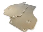 Floor Mats for Audi R8 (2007-2015) Beige Carpet ER56 Design - AutoWin