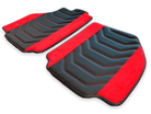 Floor Mats For Ferrari 458 Speciale (2012-2015) Leather With Red Alcantara