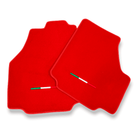 Floor Mats for Ferrari 458 Speciale (2012-2015) Red Autowin Brand Italian Edition