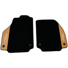 Floor Mats for Ferrari 458 Spider (2012-2015) with Beige Tradizione Nappa Leather - AutoWin