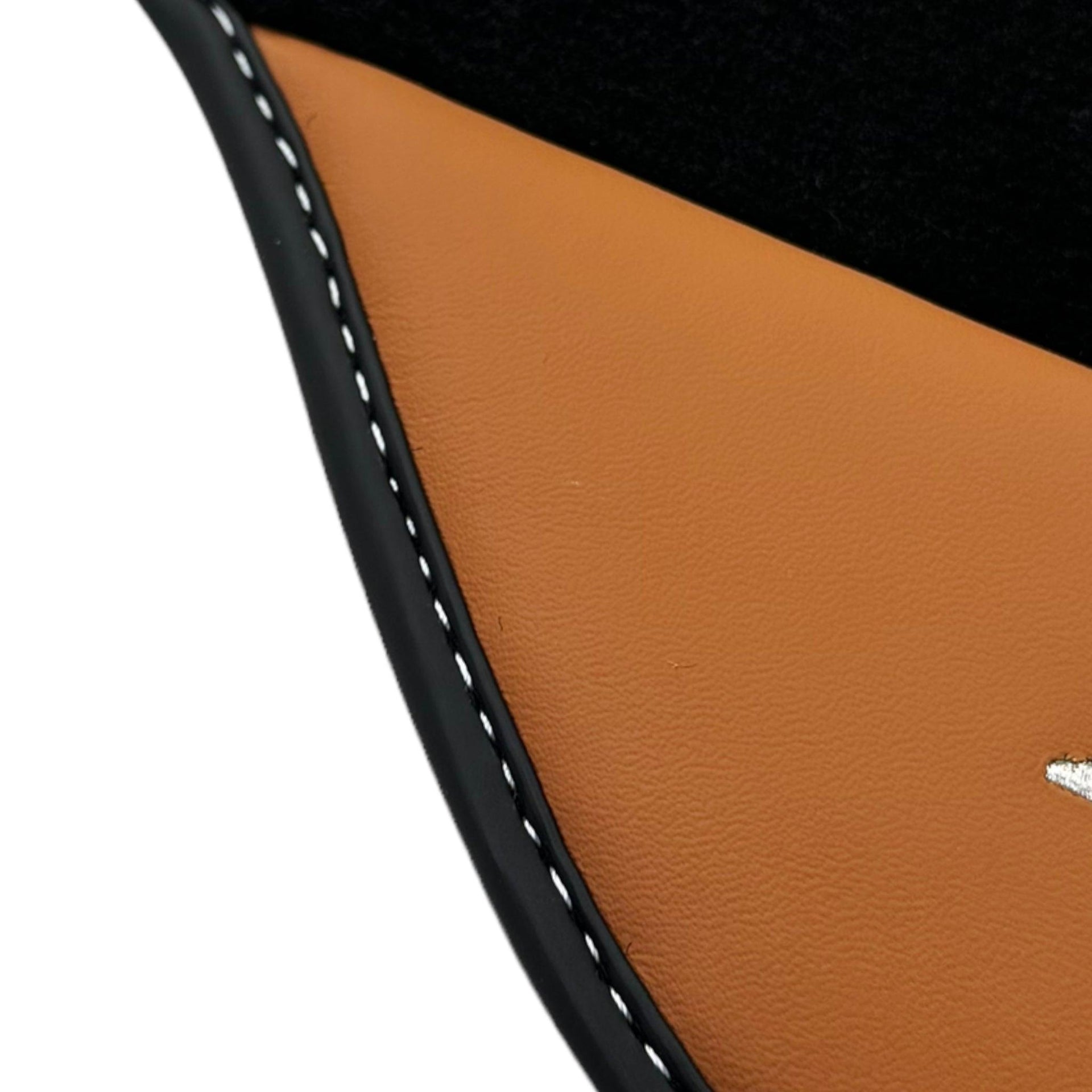 Floor Mats for Ferrari 458 Spider (2012-2015) with Cuoio Nappa Leather - AutoWin