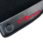 Floor Mats for Ferrari F8 Spider (2019-2022) with Carbon Fiber - AutoWin