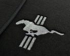 Floor Mats For Ford Mustang 2015-2023 With Silver Pony - AutoWin