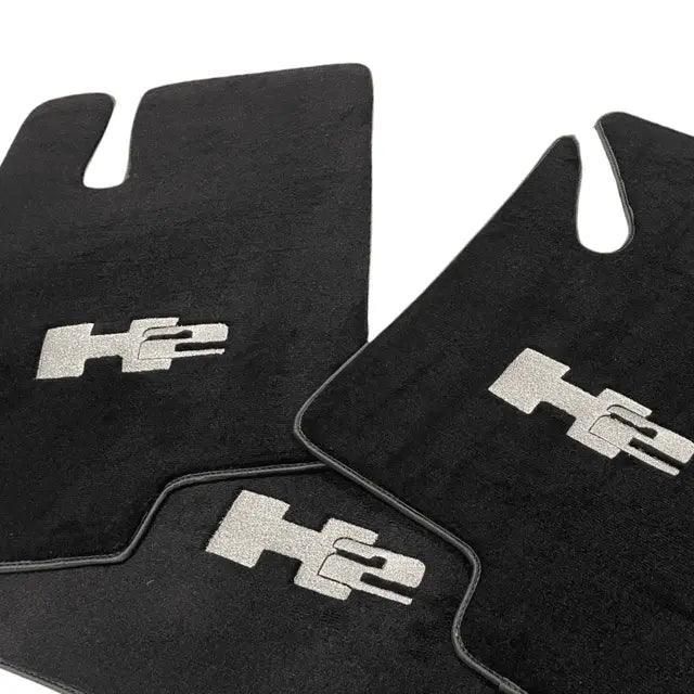 Floor Mats For Hummer H2 2003-2009 Tailored Black Carpets - AutoWin