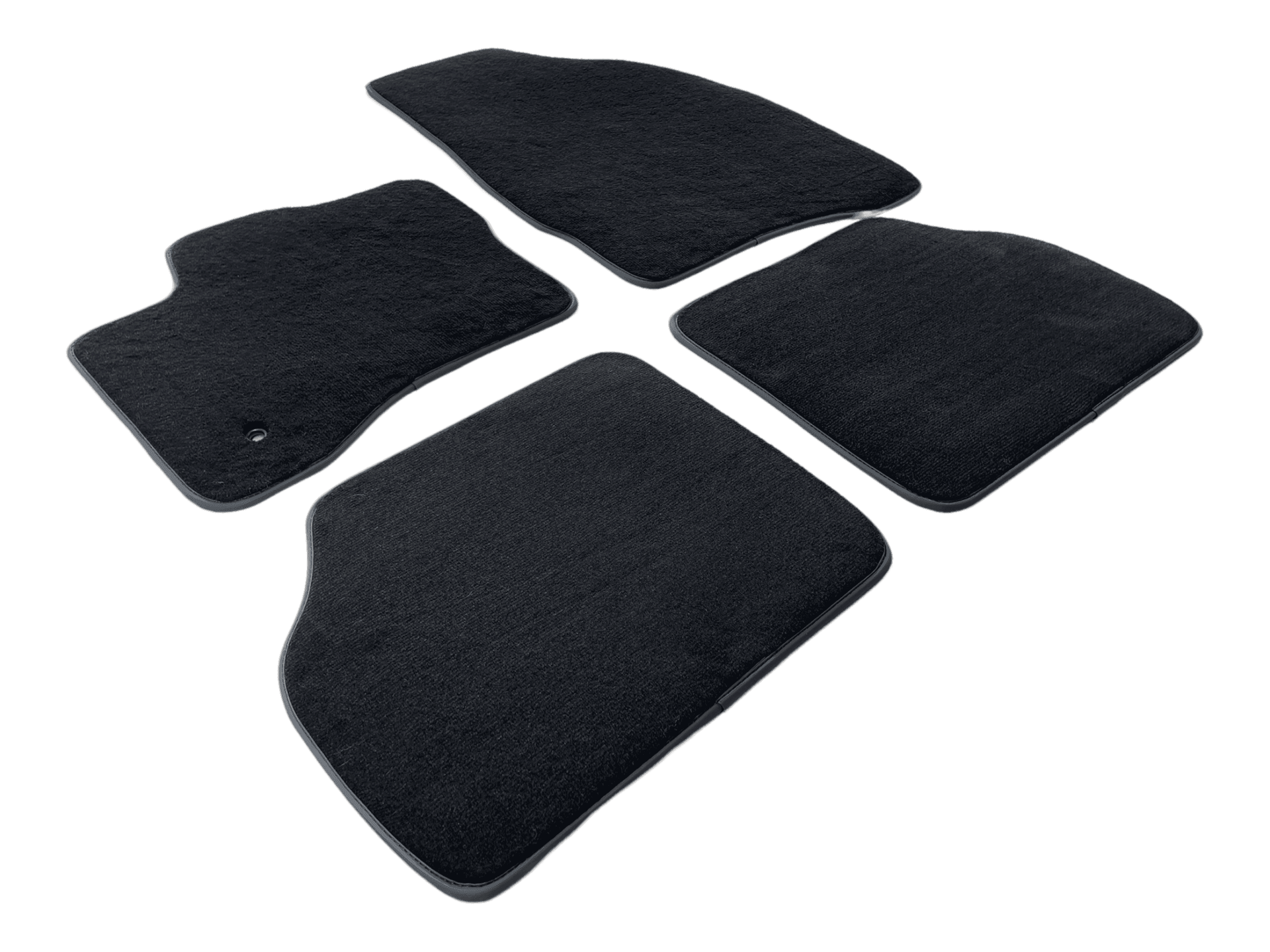 Floor Mats for Lincoln Continental (2017-2020) Sedan Black Tailored Carpets - AutoWin