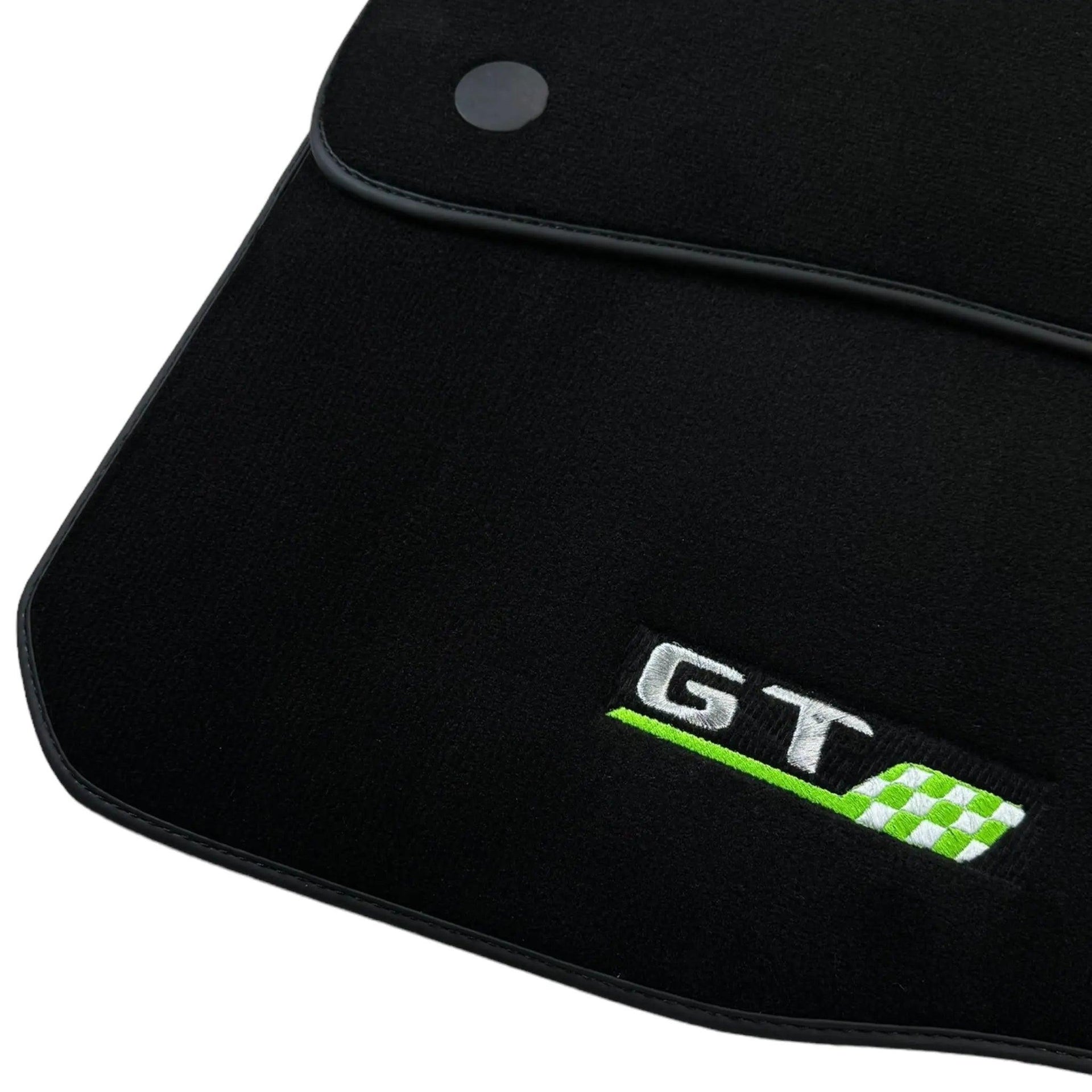 Floor Mats For Mercedes-Benz Amg Gt Green Flag Autowin Brand - AutoWin