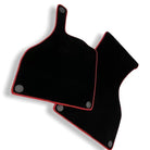 Floor Mats For Mercedes-Benz SLS-Class AMG (2009-2014) Red Trim - AutoWin