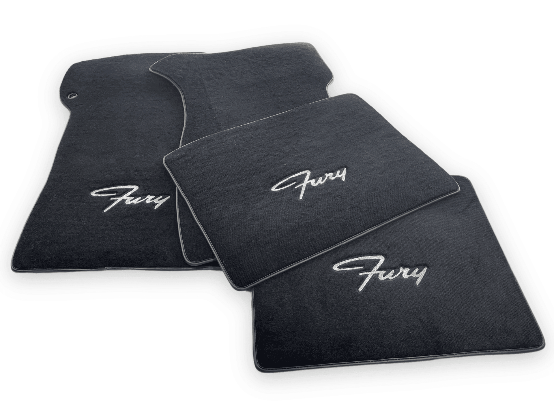 Floor Mats For Plymouth Fury 1957-1968 Black - AutoWin