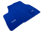 Floor Mats For Tesla Model X (7 Seats) Blue Tailored Carpets ER56 Design - AutoWin