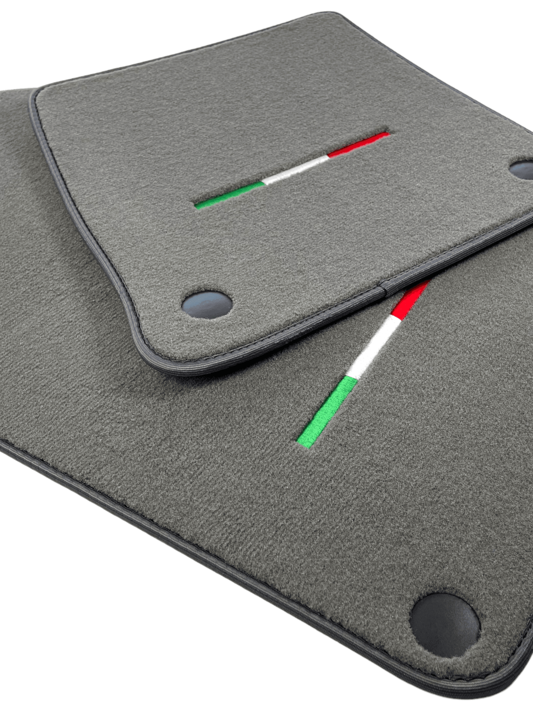 Gray Floor Mats For Ferrari 612 Scaglietti 2005-2011 Italian Edition - AutoWin
