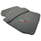 Gray Floor Mats For Ferrari Portofino (2018-2023) Italian Edition - AutoWin