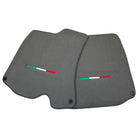 Gray Floor Mats For Ferrari Portofino (2018-2023) Italian Edition - AutoWin