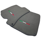 Gray Floor Mats For Ferrari Roma (2021-2024) Italian Edition - AutoWin