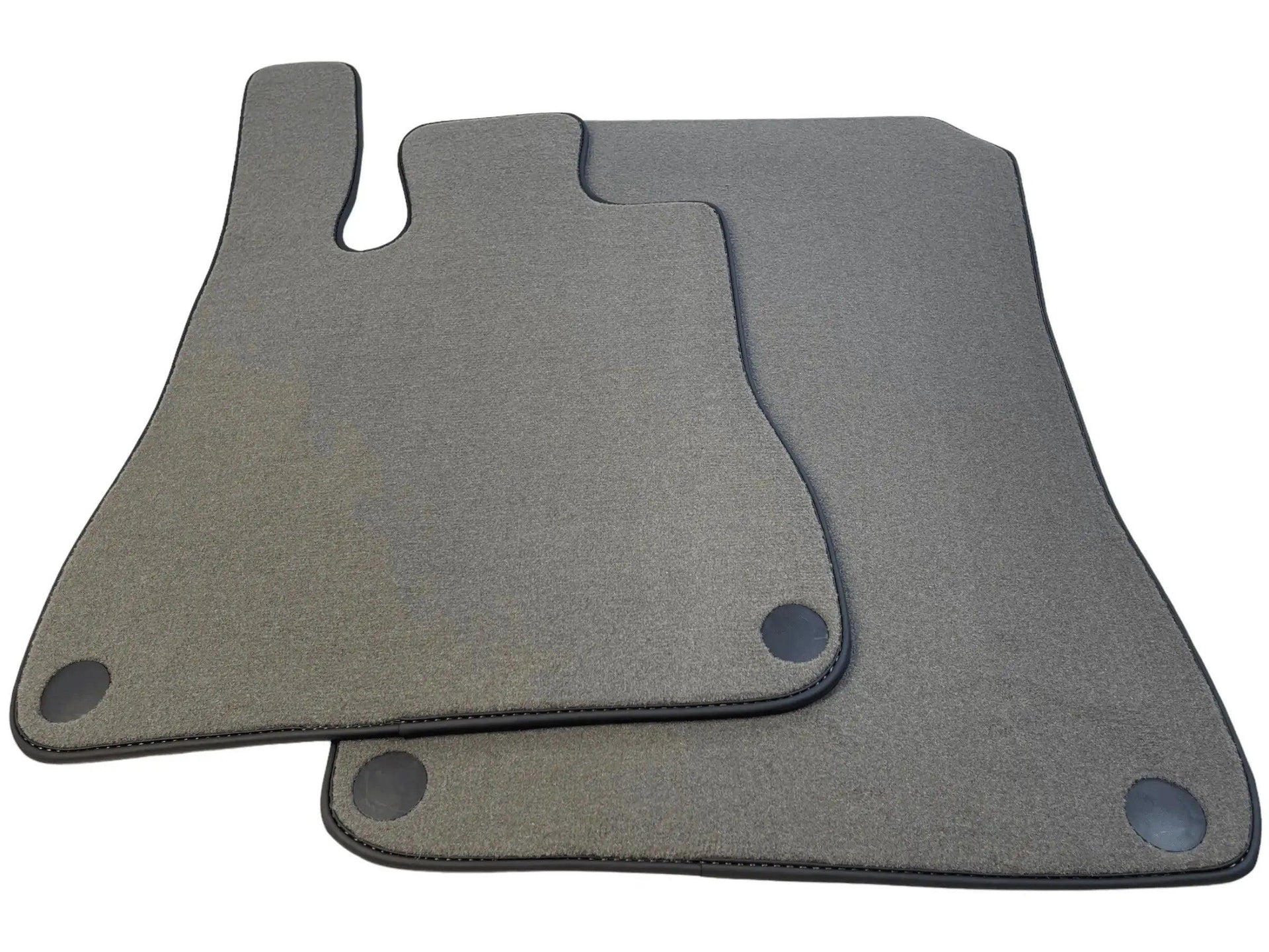 Gray Floor Mats For Mercedes-Benz R171 (2004-2011) Black Trim - AutoWin