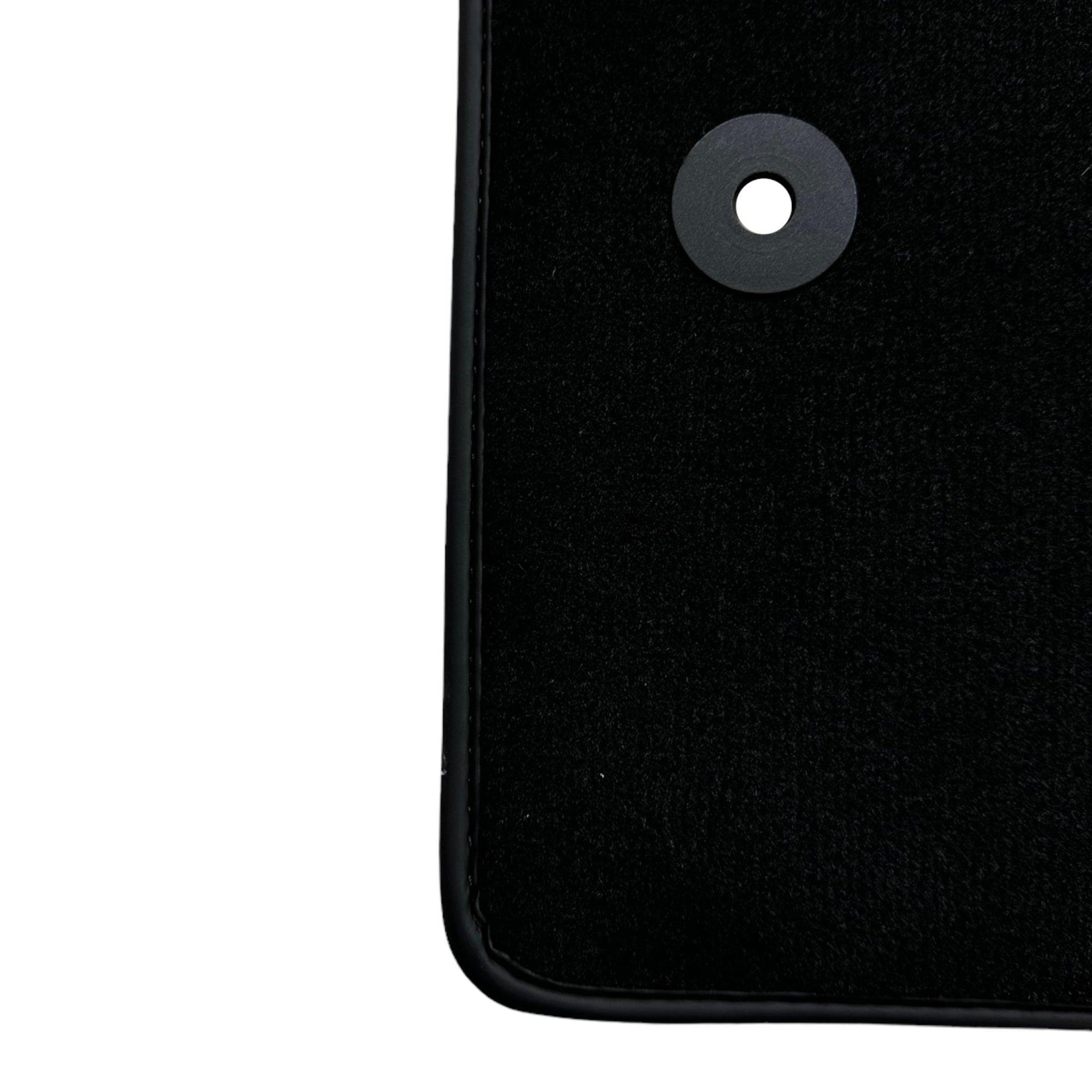 Black Floor Mats For Chevrolet Corvette C8 (2020-2024) - AutoWin