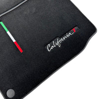 Black Floor Mats For Ferrari California T 2015–2018 - AutoWin