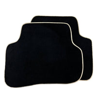 Black Floor Mats For Mercedes Benz C-Class W203 (2000-2007) - AutoWin