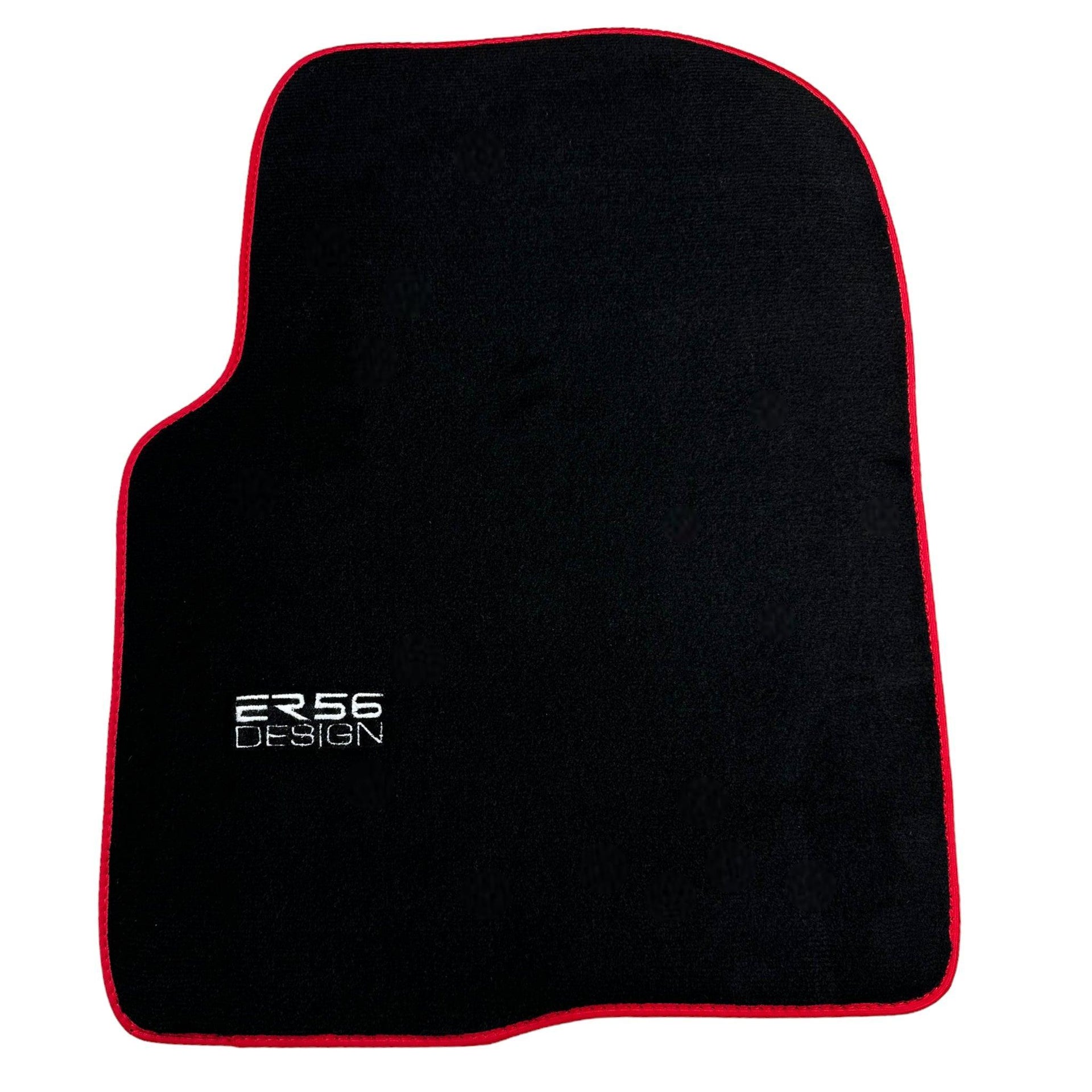 Black Floor Mats For Ford F150 (2009-2014) ER56 Design - AutoWin