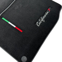 Black Floor Mats For Ferrari California T 2015–2018 - AutoWin
