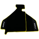 Black Floor Mats For Ferrari F355 1994-1999 With Alcantara Leather - AutoWin