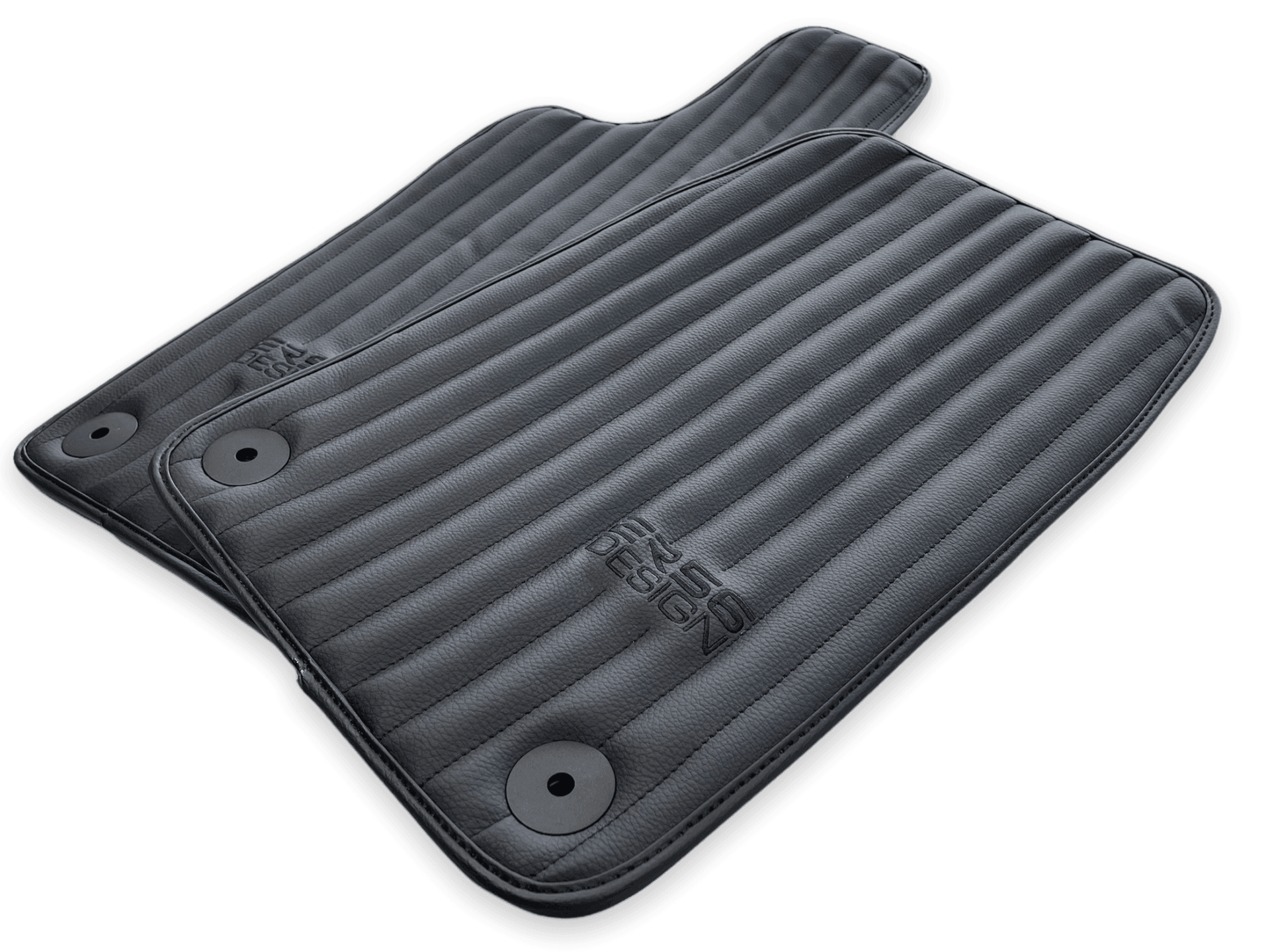 Leather Floor Mats For Aston Martin DB11 (2016–2023) ER56 Design - AutoWin