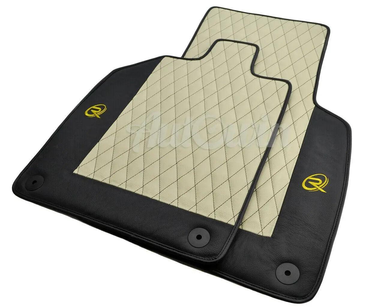 Leather Floor Mats for Audi R8 2015-2023 - AutoWin