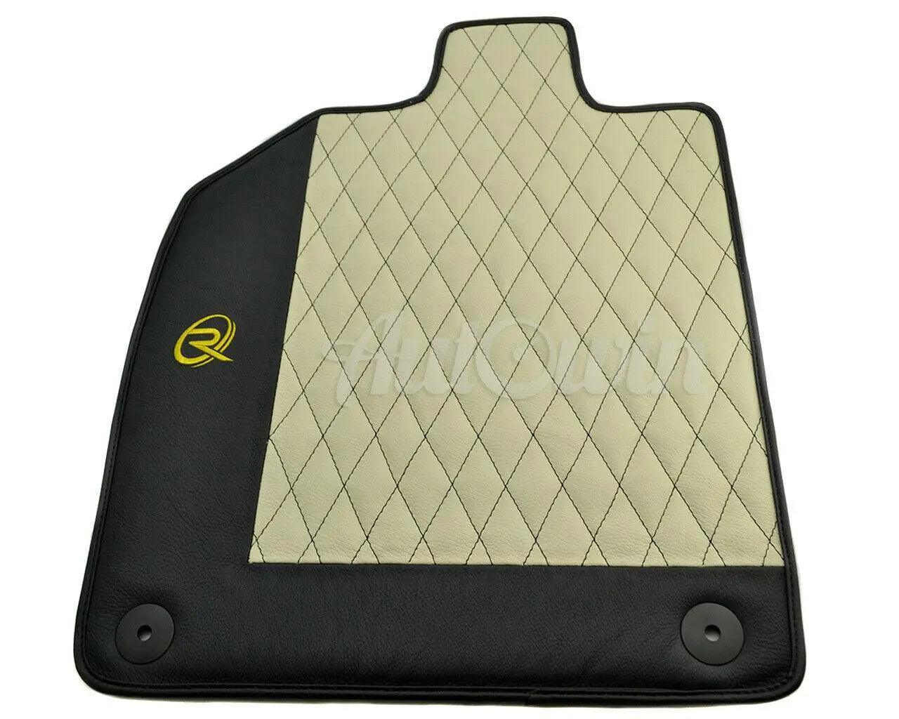 Leather Floor Mats for Audi R8 2015-2023 - AutoWin