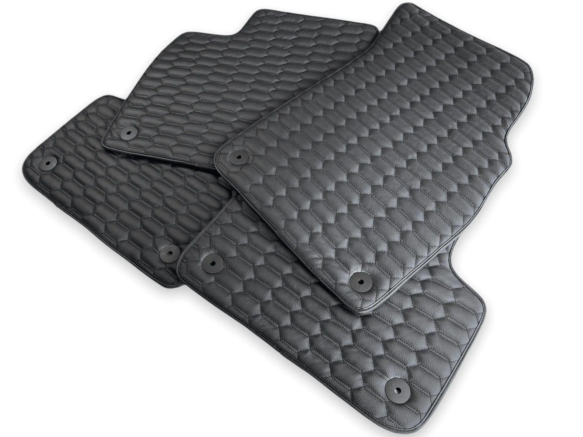 Leather Floor Mats for Bentley Flying Spur (2005-2013) - AutoWin