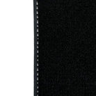 Leather Floor Mats for Ferrari 458 Italia (2009-2015) with White Sewing ER56 Design - AutoWin