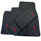 Leather Floor Mats For Porsche Taycan 4S (2019-2023) - AutoWin