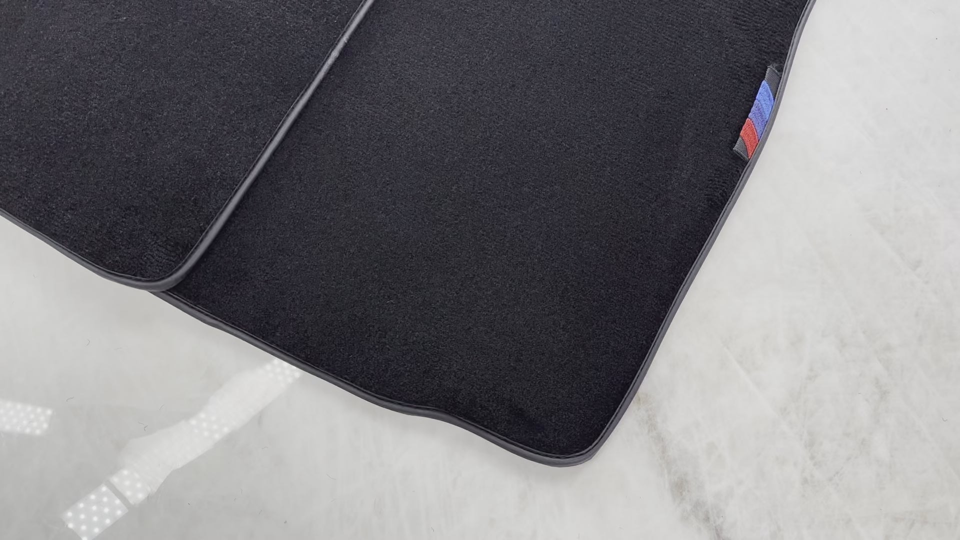 Black Floor Mats For BMW Z4 Series G29 With 3 Color Stripes Tailored Set Perfect Fit | Various Trim Colors - AutoWin