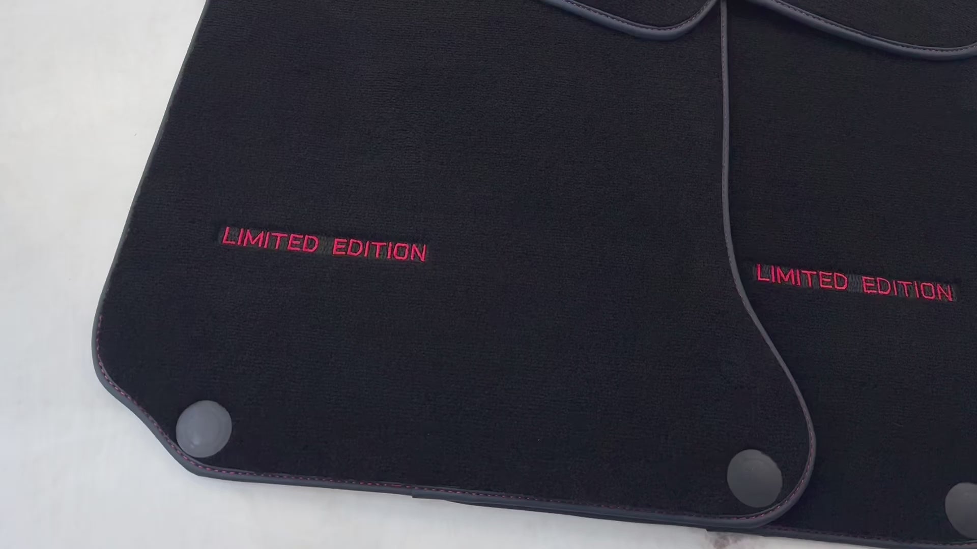 Black Floor Mats For Mercedes Benz GLS-Class X167 Maybach (2020-2023) | Limited Edition - AutoWin