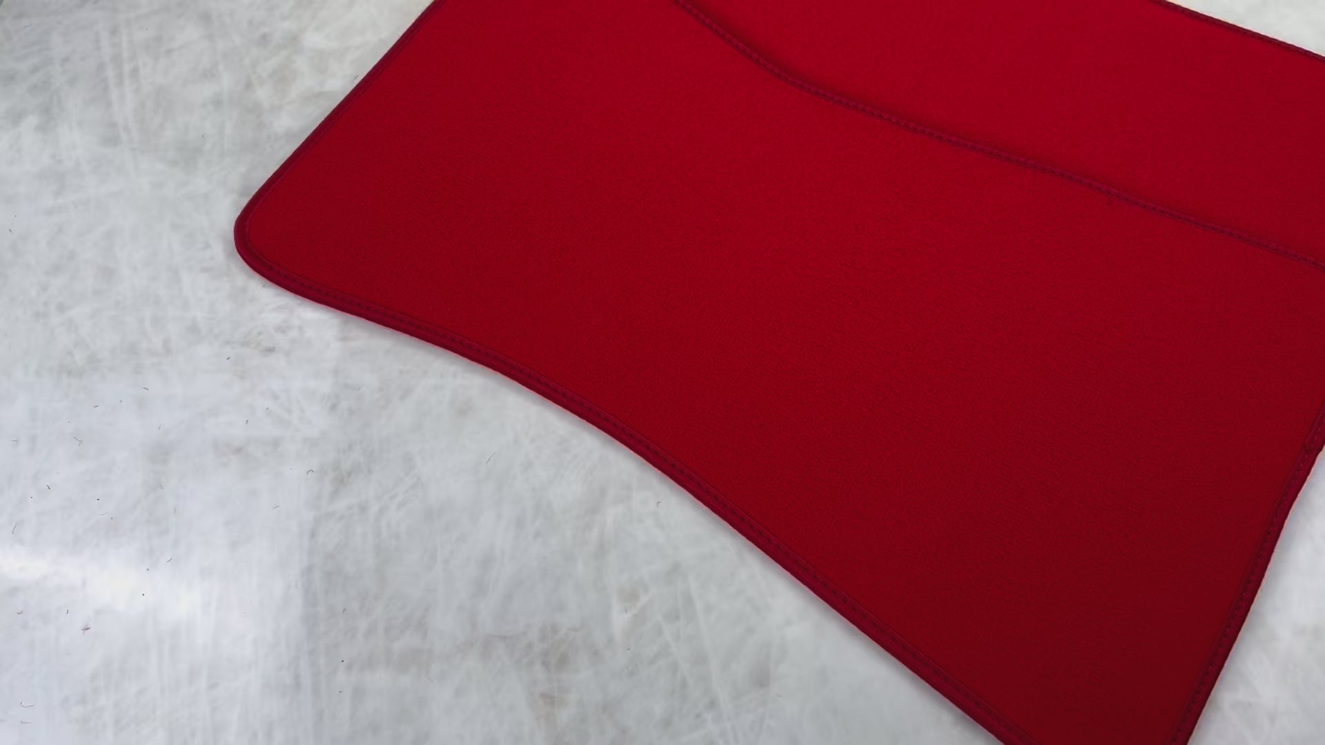 Red Floor Mats for Chevrolet Corvette C3 (1968-1982) - AutoWin