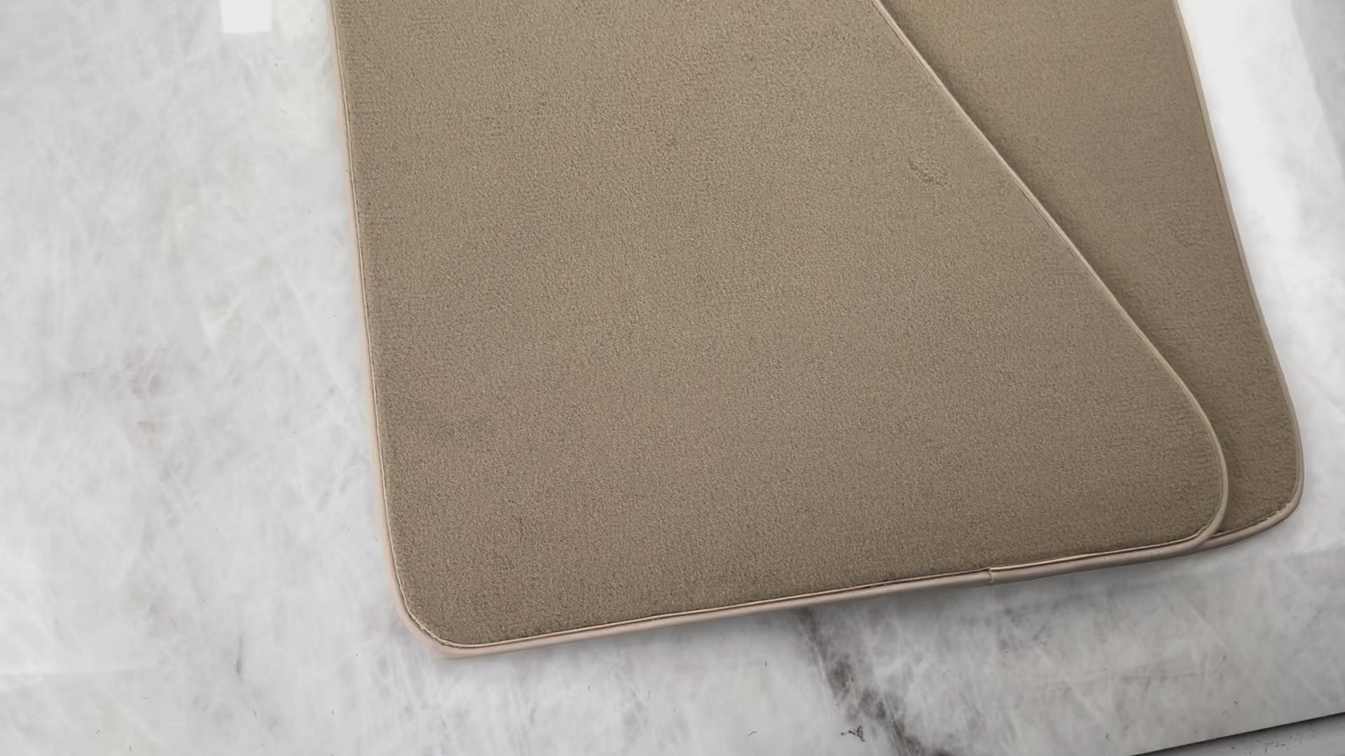 Beige Floor Mats for Chevrolet Corvette C4 (1984-1996) - AutoWin