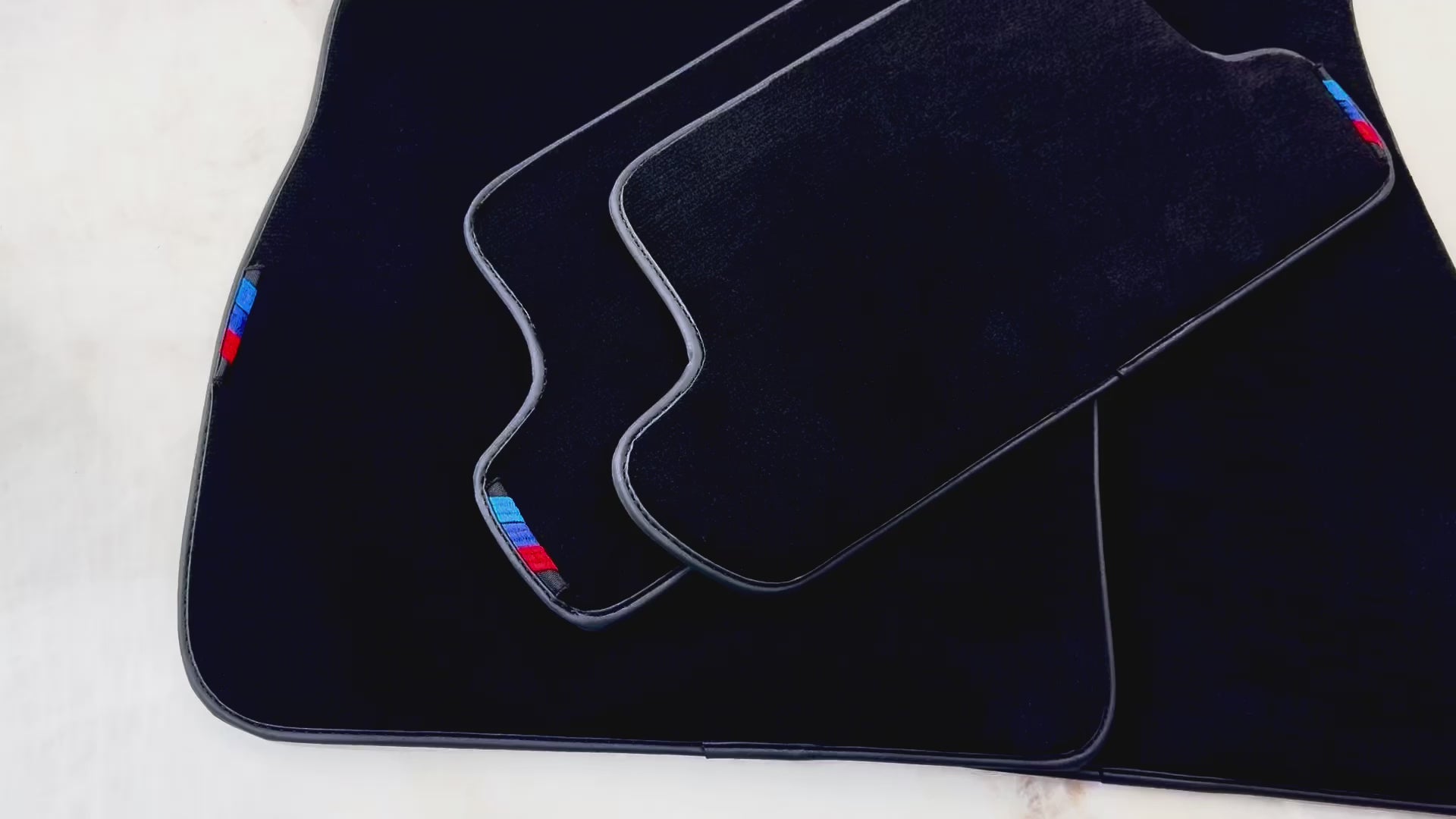 Black Floor Mats For BMW 8 Series G14 | Black Trim AutoWin Brand | Various Trim Colors - AutoWin