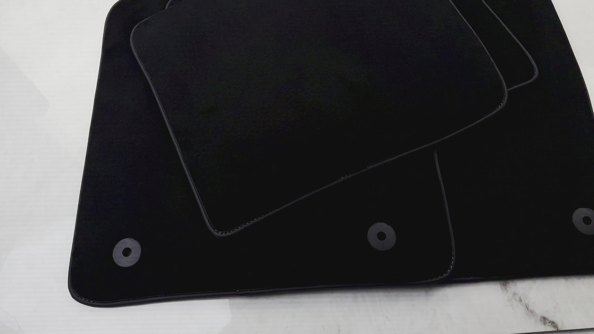 Black Floor Mats for Fisker Karma (2011-2012) - AutoWin