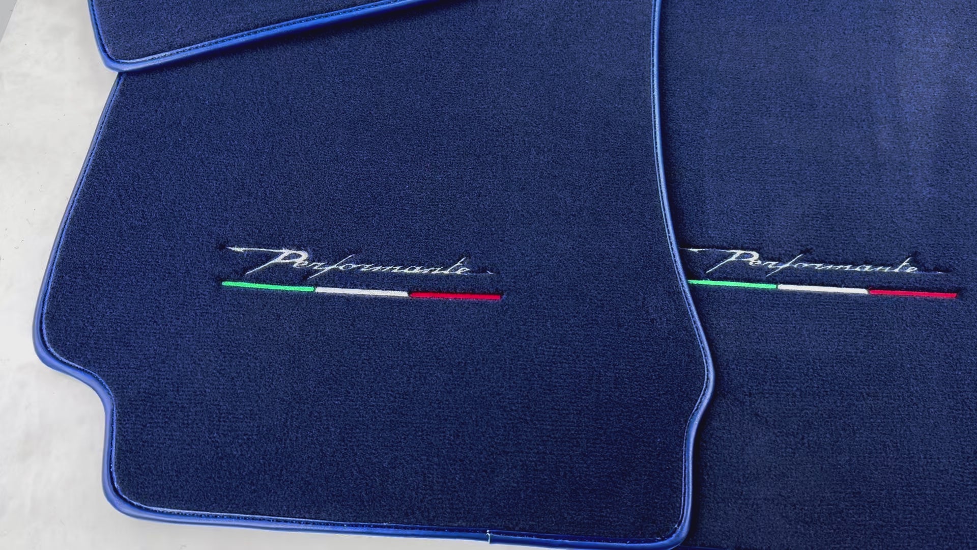 Dark Blue Floor Mats for Alfa Romeo MiTo (2008–2018) - AutoWin.EU