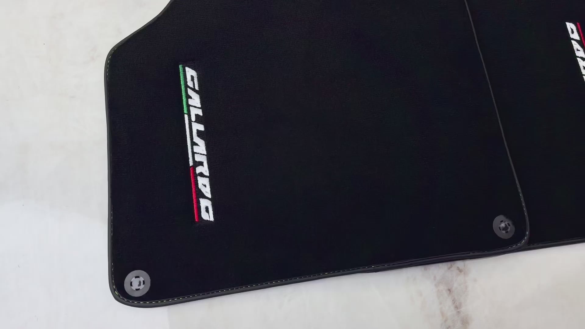 Black Floor Mats for Lamborghini Gallardo - AutoWin.EU