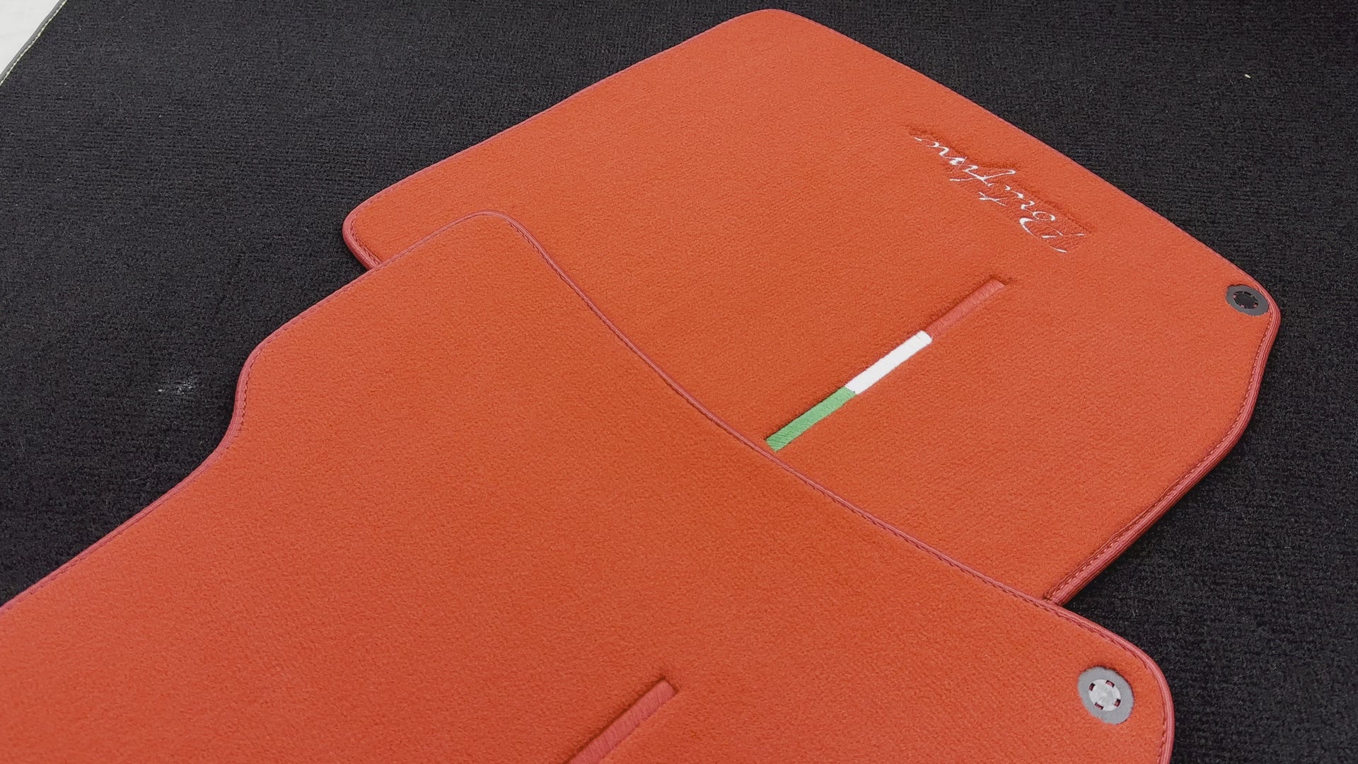 Red Floor Mats for Ferrari Portofino (2018-2023) Italian Edition - AutoWin