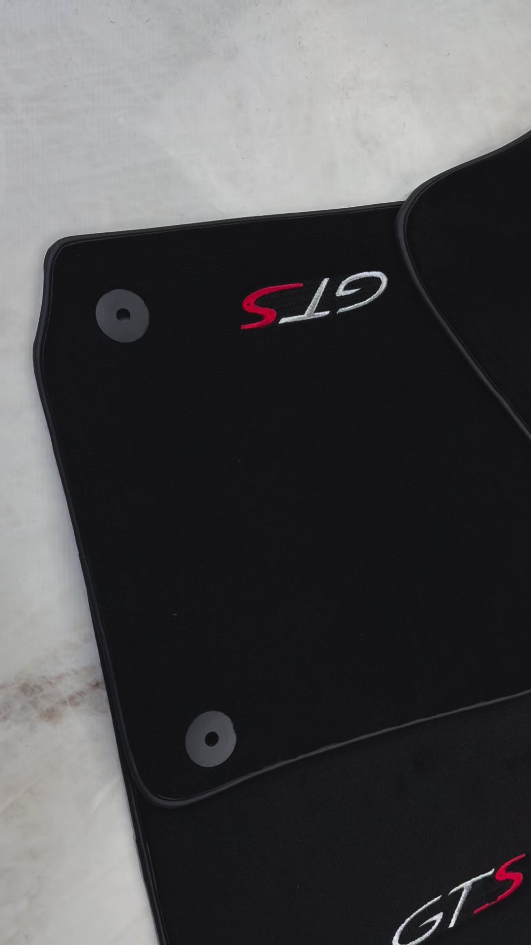 Black Floor Mats for Porsche Panamera (2009-2016) - AutoWin