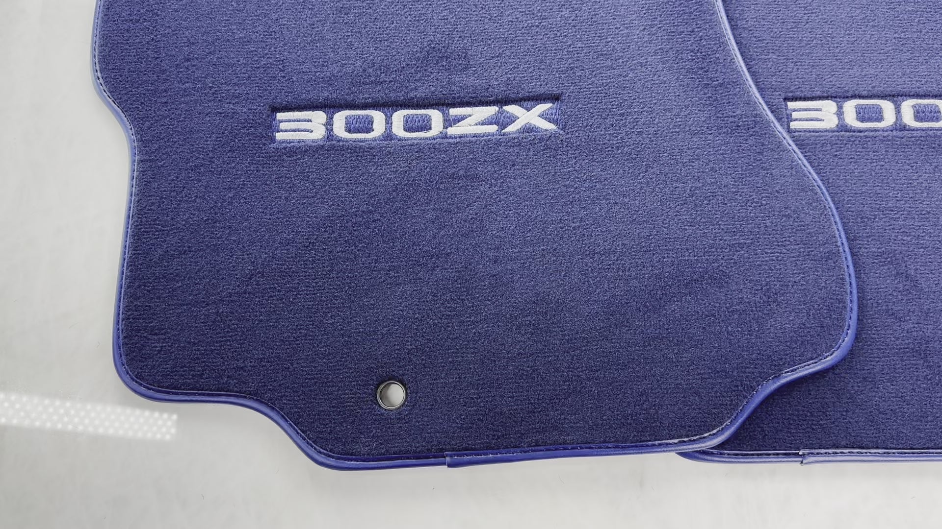 Floor Mats For Nissan 300ZX - Z32 (1990-2000) Tailored Dark Blue Carpets - AutoWin