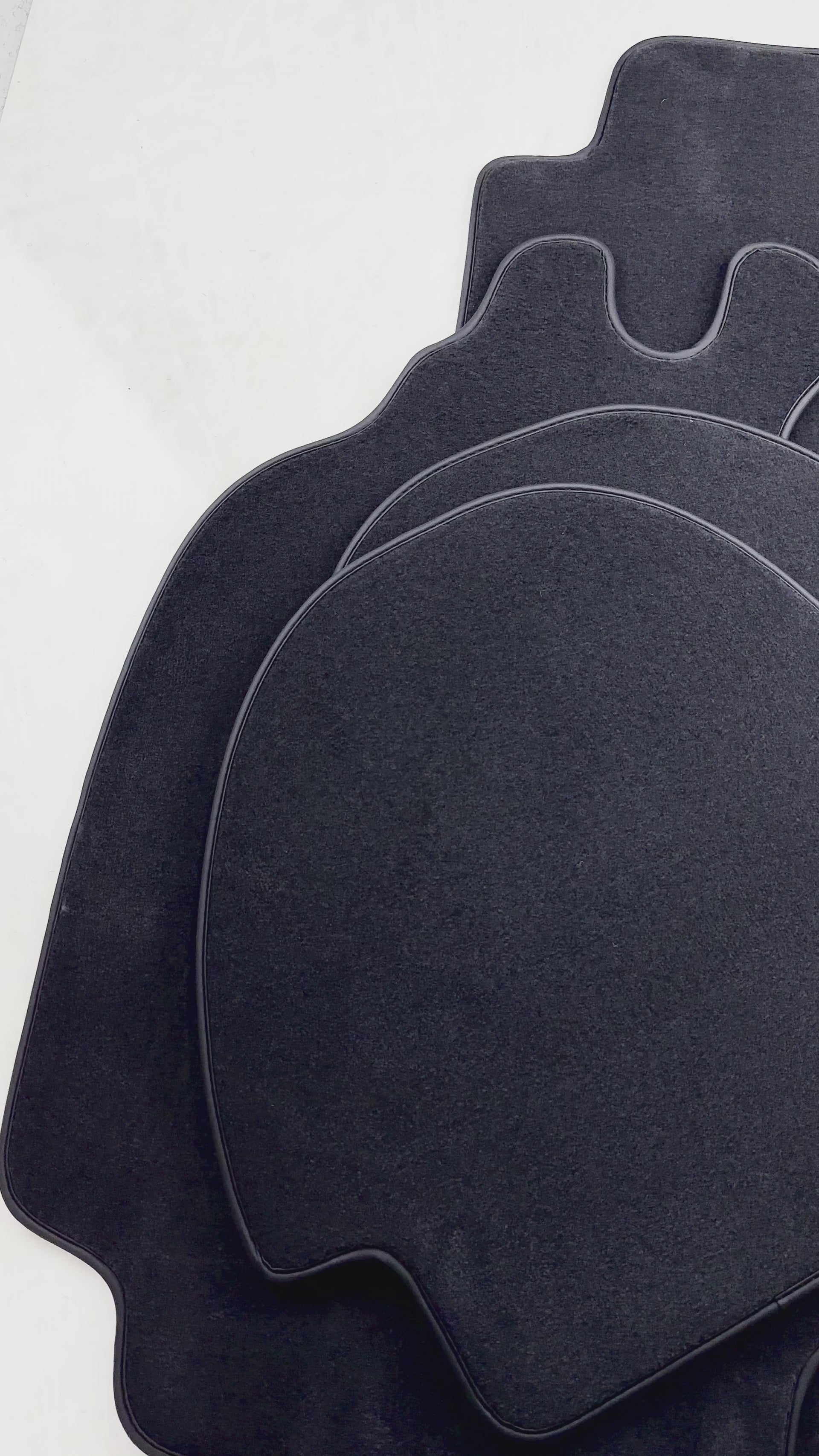 Black Floor Mats for Porsche 911 - 964 (1989-1994) - AutoWin