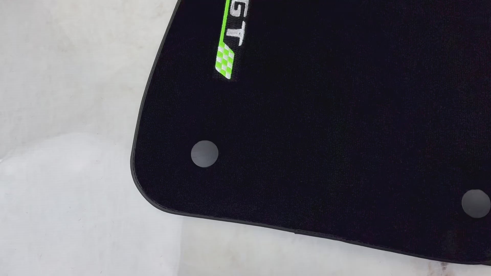 Floor Mats For Mercedes-Benz AMG GT 2-Door Coupe (2014-2025) Green Flag Autowin Brand - AutoWin.EU