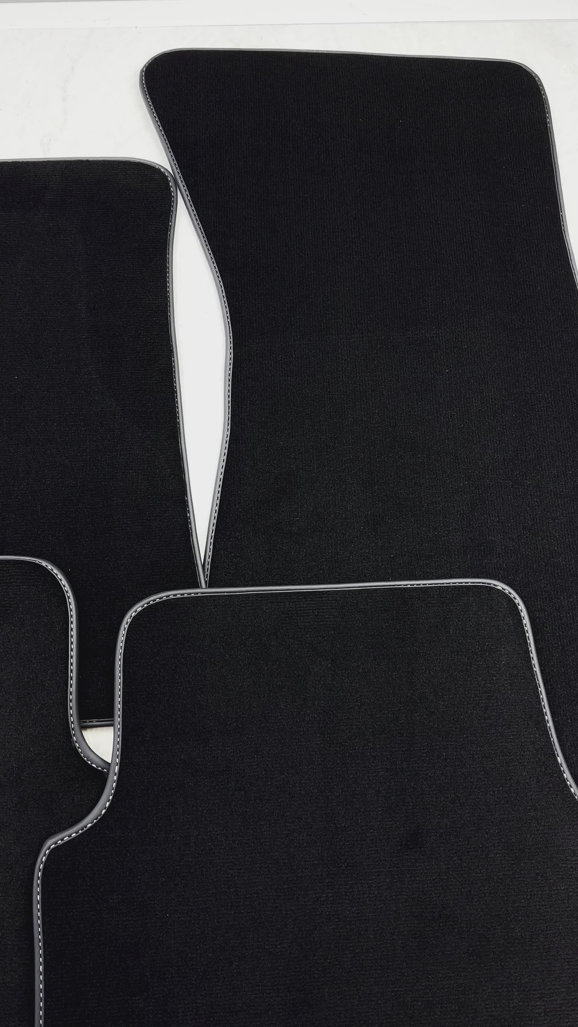 Black Floor Mats For A6 - C8 Sedan (2018-2023) - AutoWin