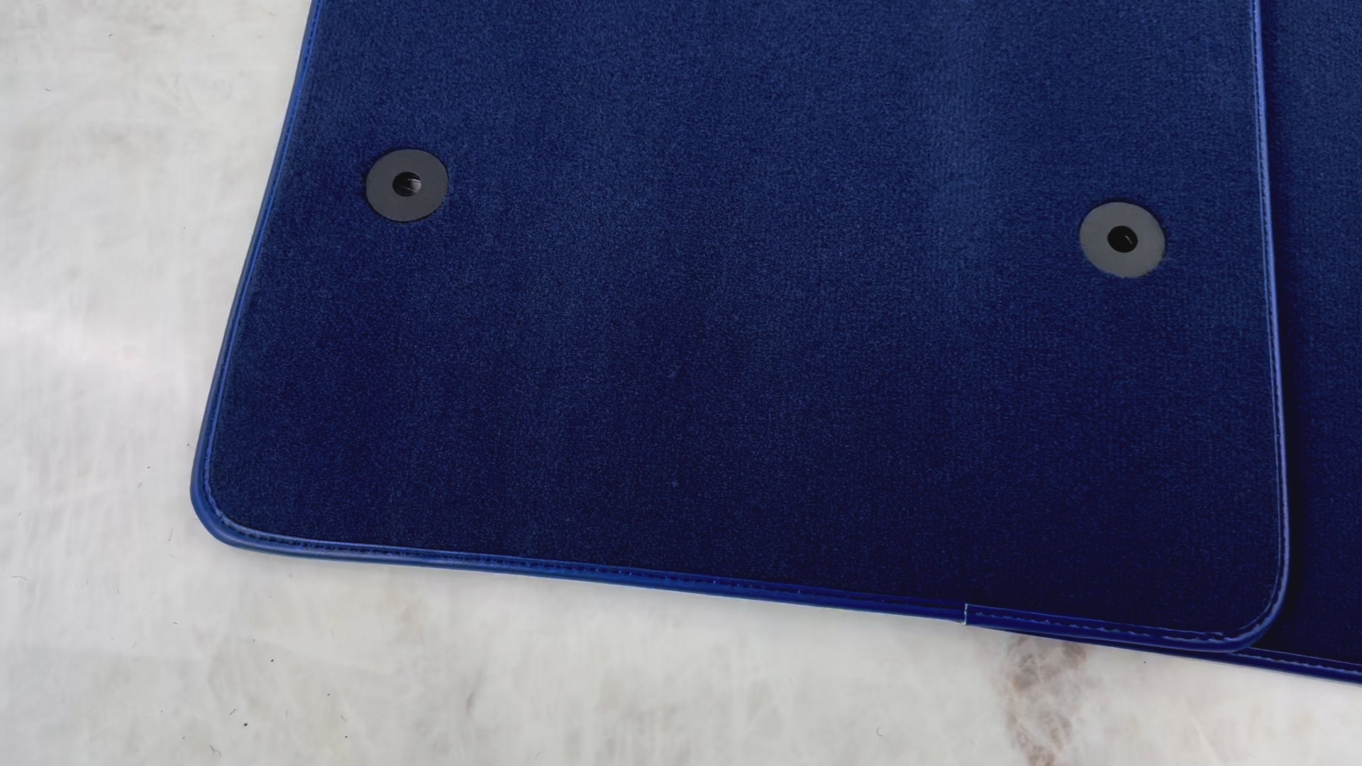 Dark Blue Floor Mats For Chevrolet Corvette C8 (2020-2024) - AutoWin