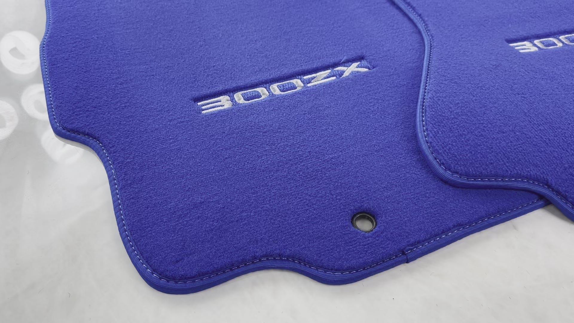 Floor Mats For Nissan 300ZX - Z32 (1990-2000) Tailored Blue Carpets - AutoWin