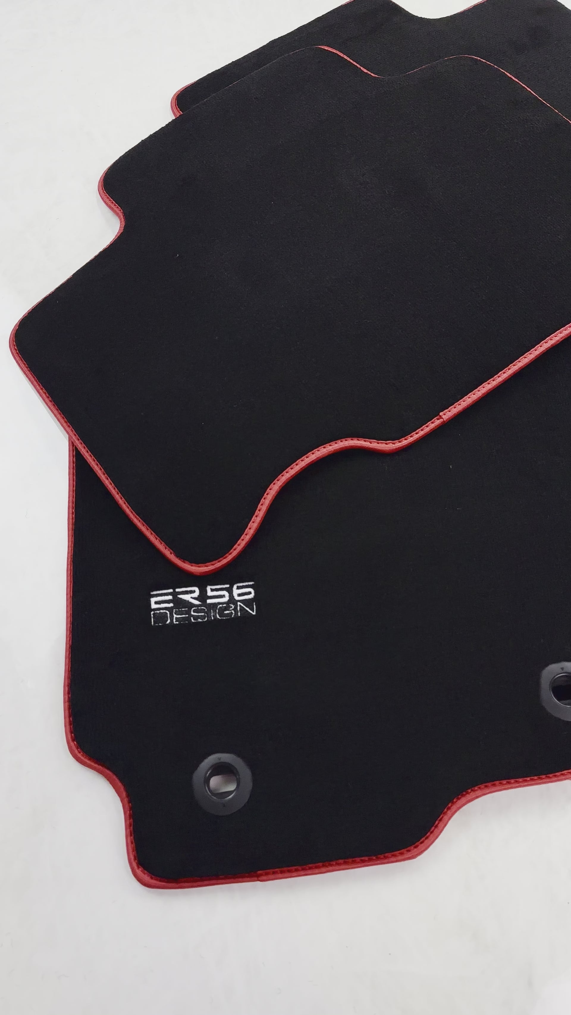 Black Floor Mats For Toyota RAV4 (2013-2018) ER56 Design - ER56 Design